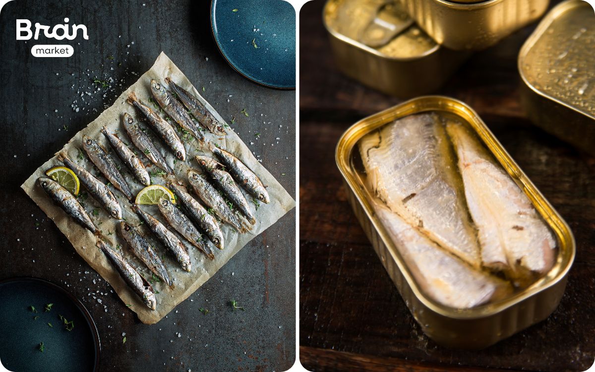 sardinky cerstve plechovka